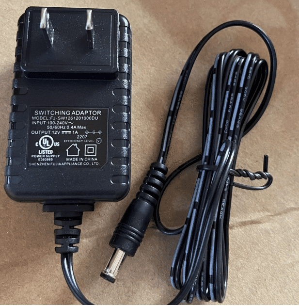 *Brand NEW*Original FU JIA 12V 1000mA AC Adapter FJ-SW1261201000DU Class 2 Power supply